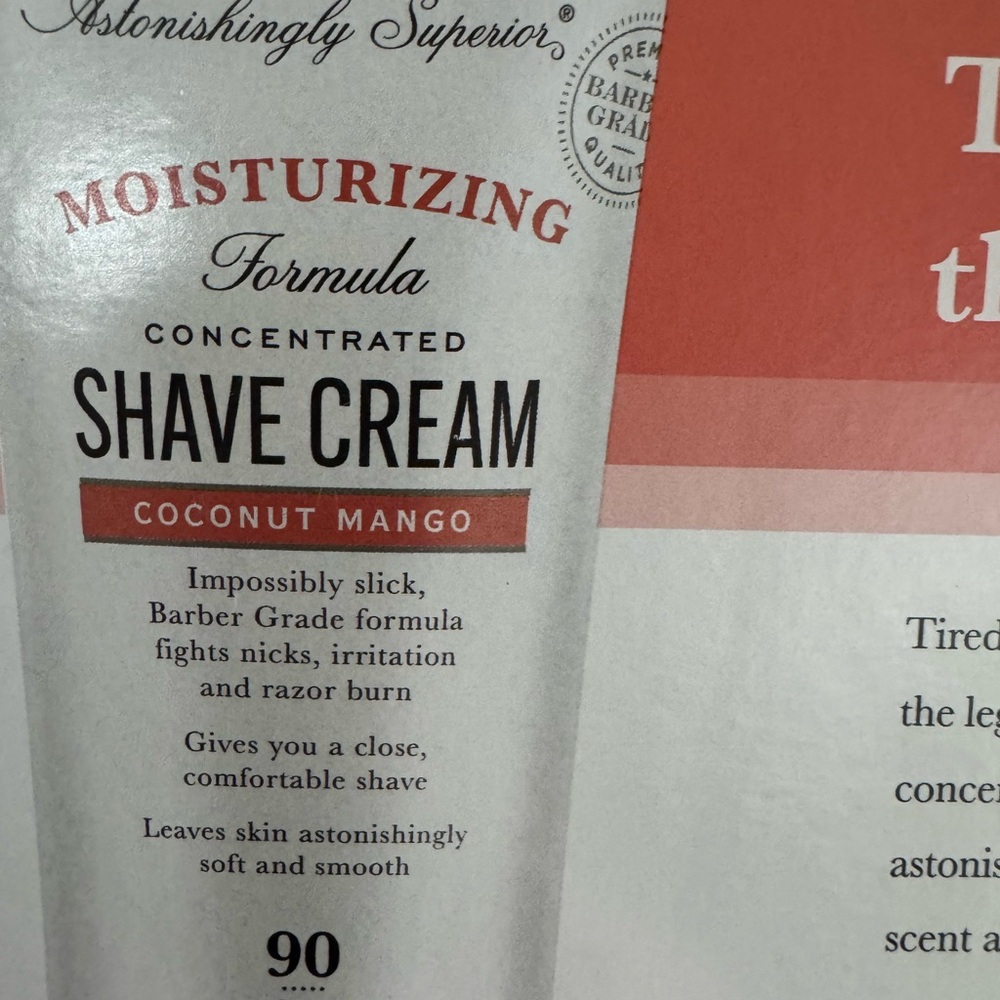 Cremo 3 Pack Coconut Mango Shave Cream fathers men’s - Picture 7 of 9